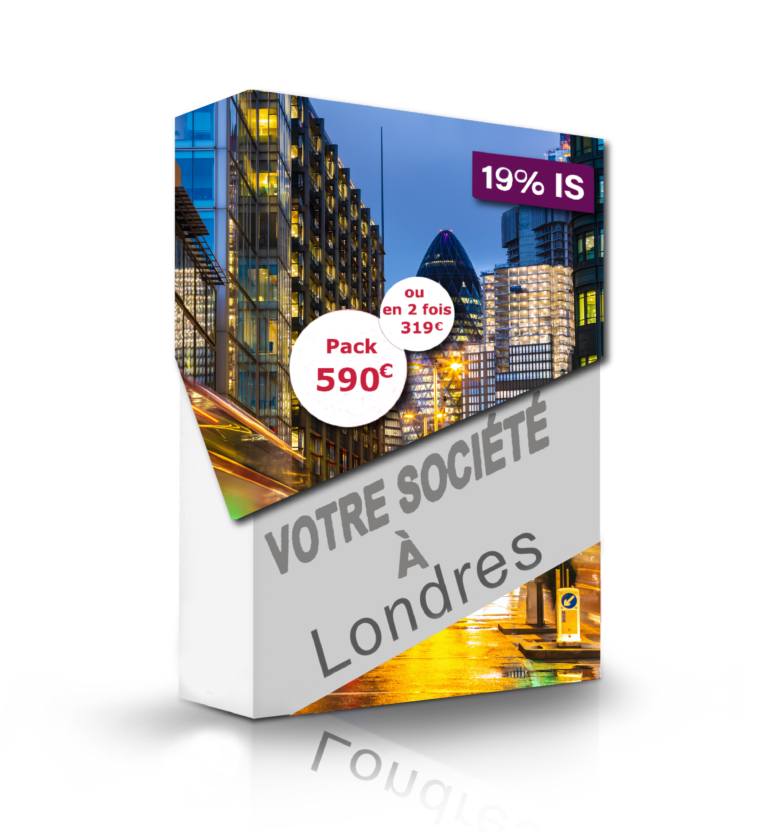 Acompte - Société à Londres