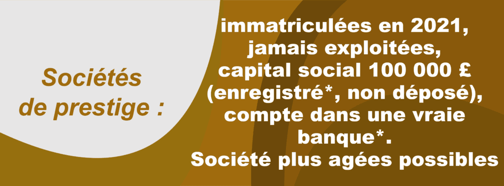 Sociétés de prestige
