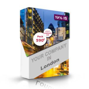 Company in London payment in 2 instalments