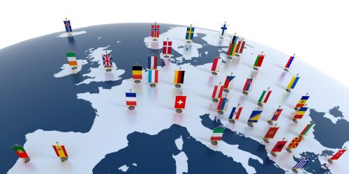 societe transfrontalière en Europe (dans ou à proximité de l'Union Européenne)